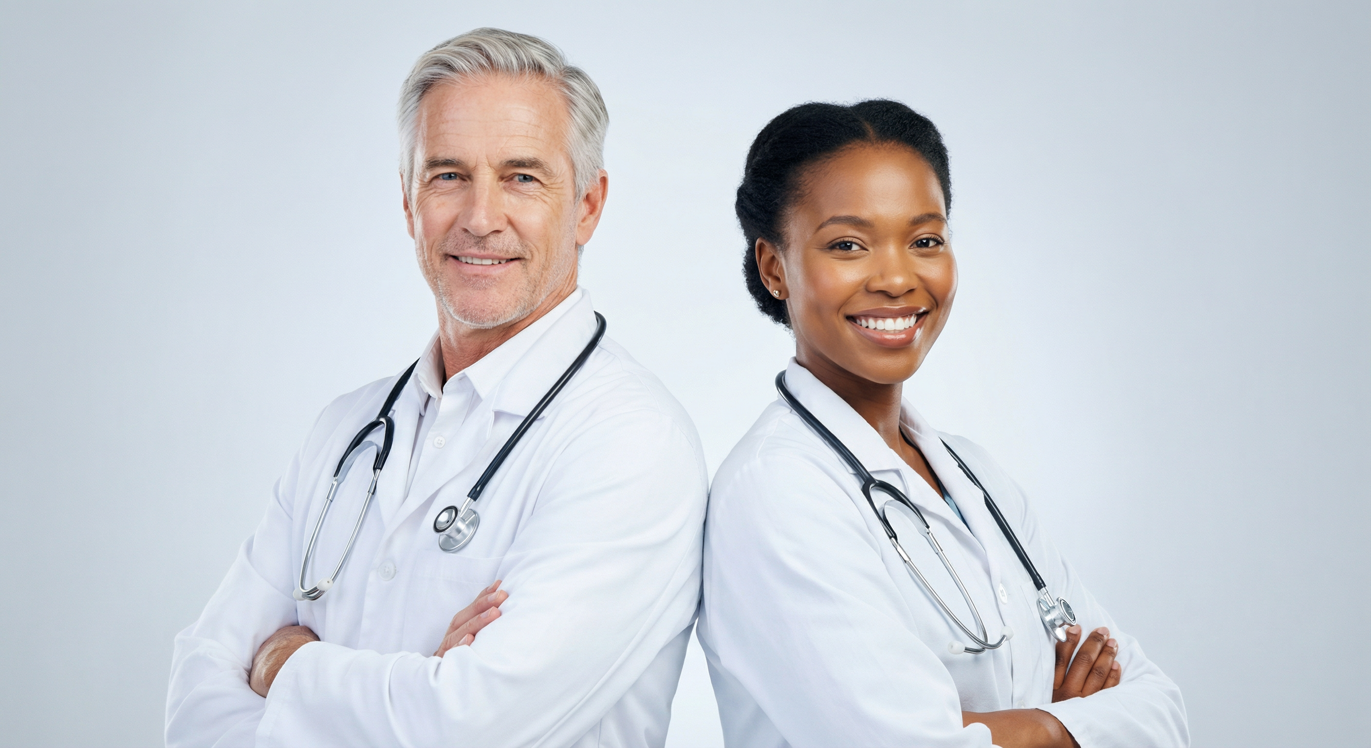 Doctors providing telehealth support